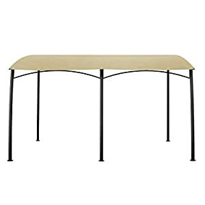 NetSo Wall Mounted Pergola 13' x 10' UV Block Sunshade Canopy - Ideal Patio Protection