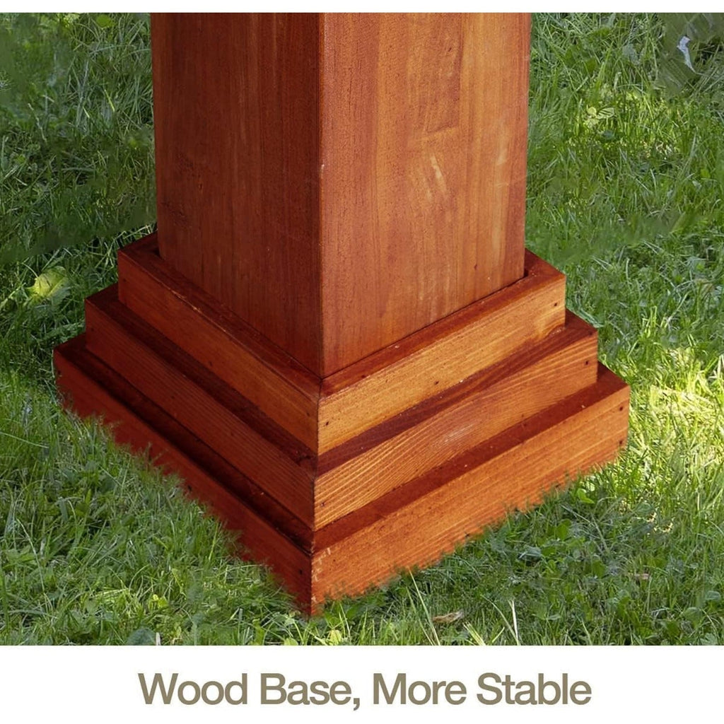 NetSo Wood Pergola 12'x10' - Stylish Outdoor Gazebo for Patio and Garden Use